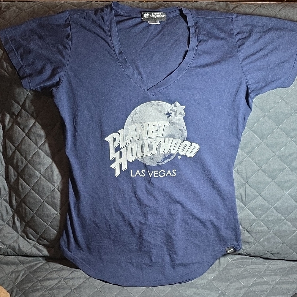 Planet Hollywood Las Vegas Blue T-Shirt